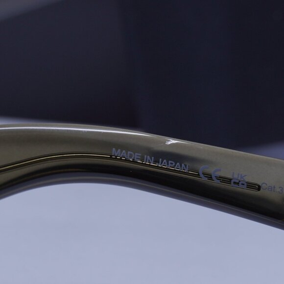 Saint Laurent SL660/F 003 Rectangle Sunglasses - Brown/Grey - Picture 12 of 13